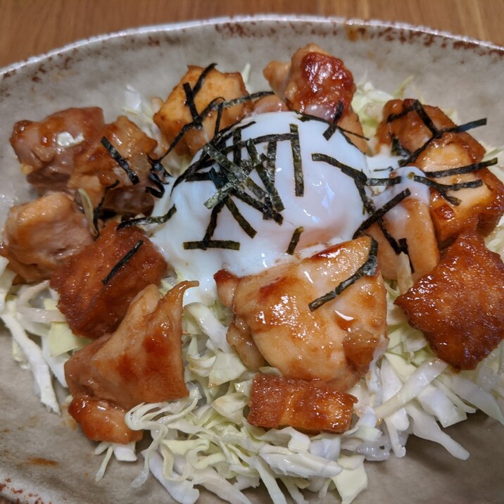 市販のタレで簡単焼き鳥丼☆